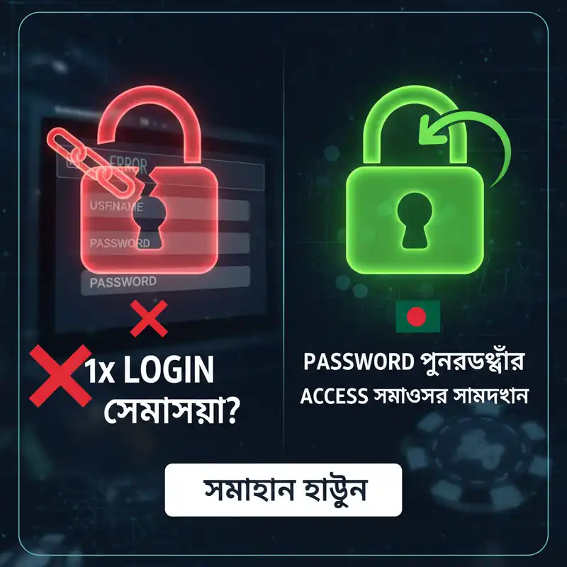 1x Login সমস্যা